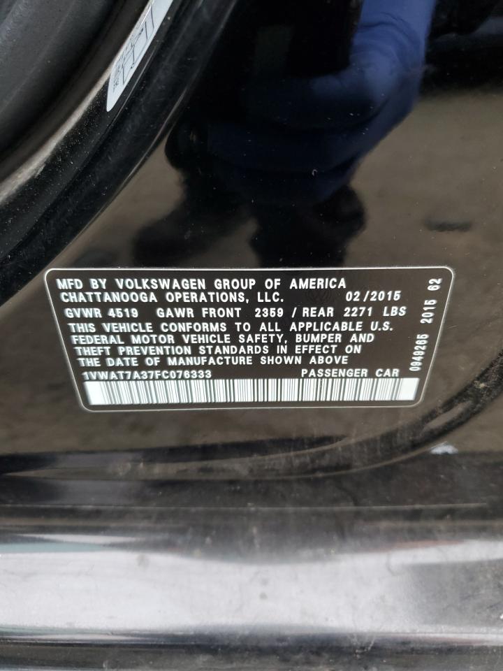 2015 Volkswagen Passat - Image 12