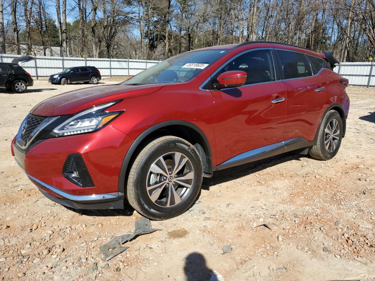 2022 Nissan Murano Sv for Sale in Austell, GA - Rear End