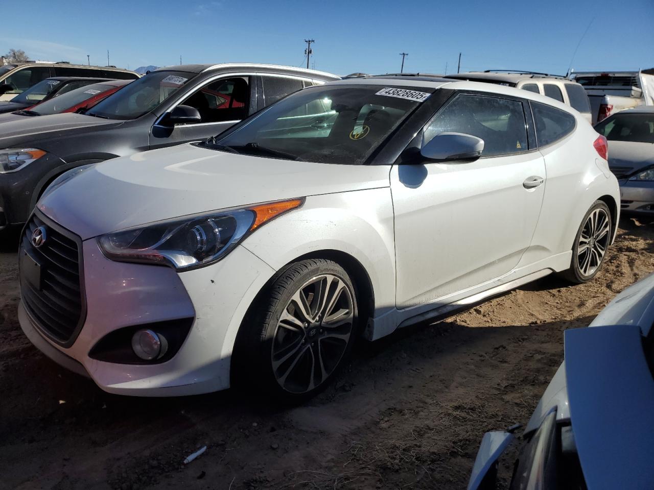 2017 Hyundai Veloster Turbo за продажба в Albuquerque, NM - Rear End