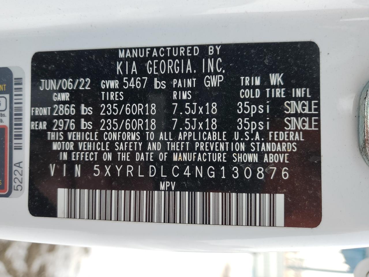 2022 Kia Sorento - Image 14