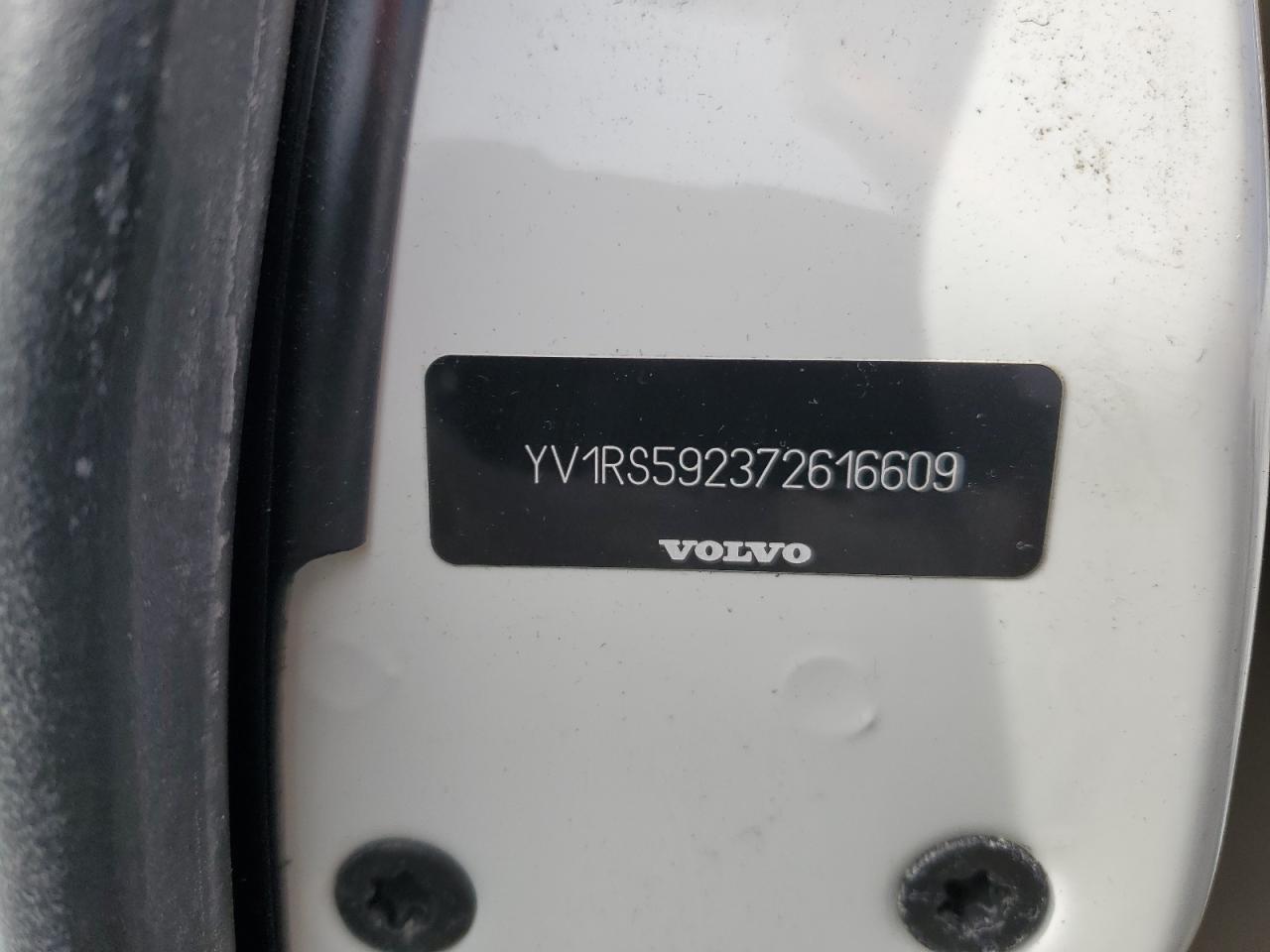 2007 Volvo S60 2.5T VIN: YV1RS592372616609 Lot: 43985415