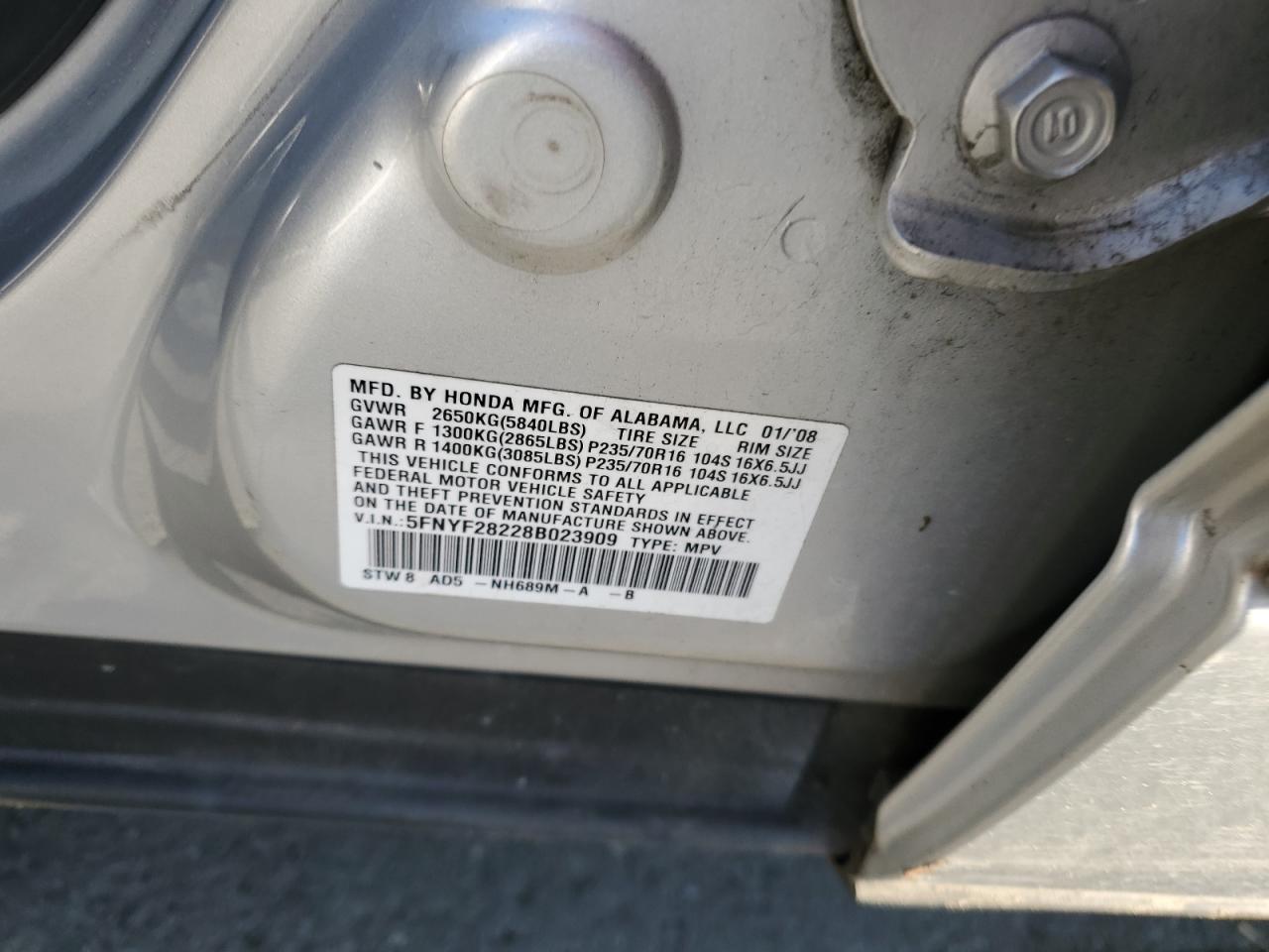 2008 Honda Pilot - Image 13