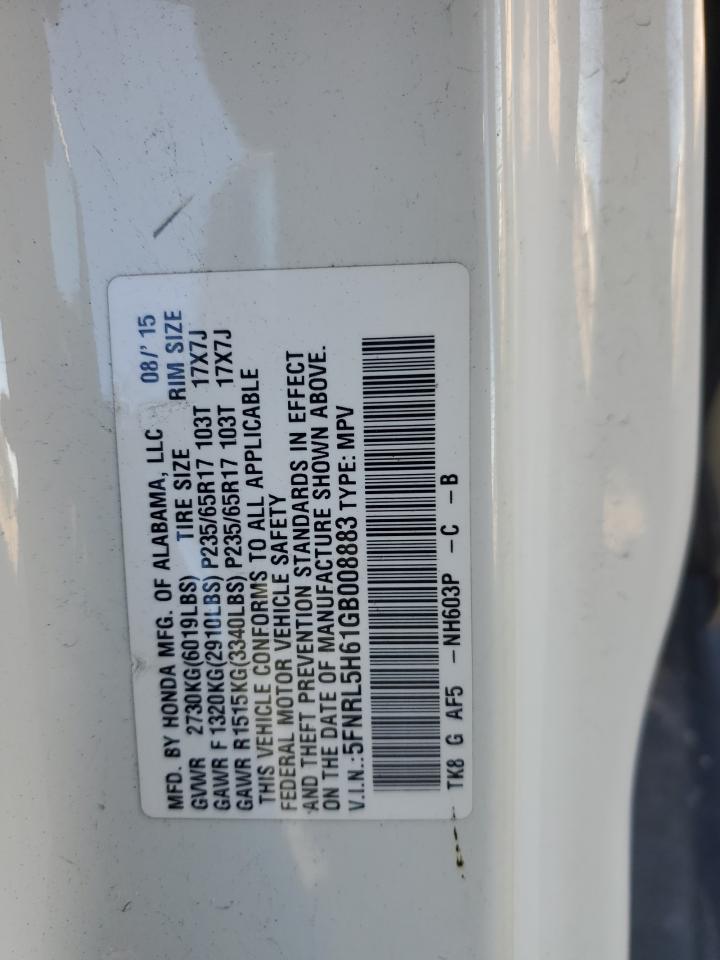 2016 Honda Odyssey - Image 13
