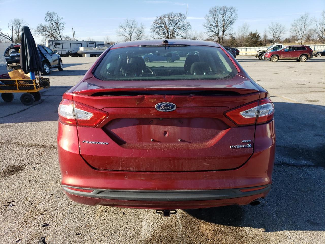 2013 Ford Fusion Se Hybrid VIN: 3FA6P0LU4DR370349 Lot: 43815825
