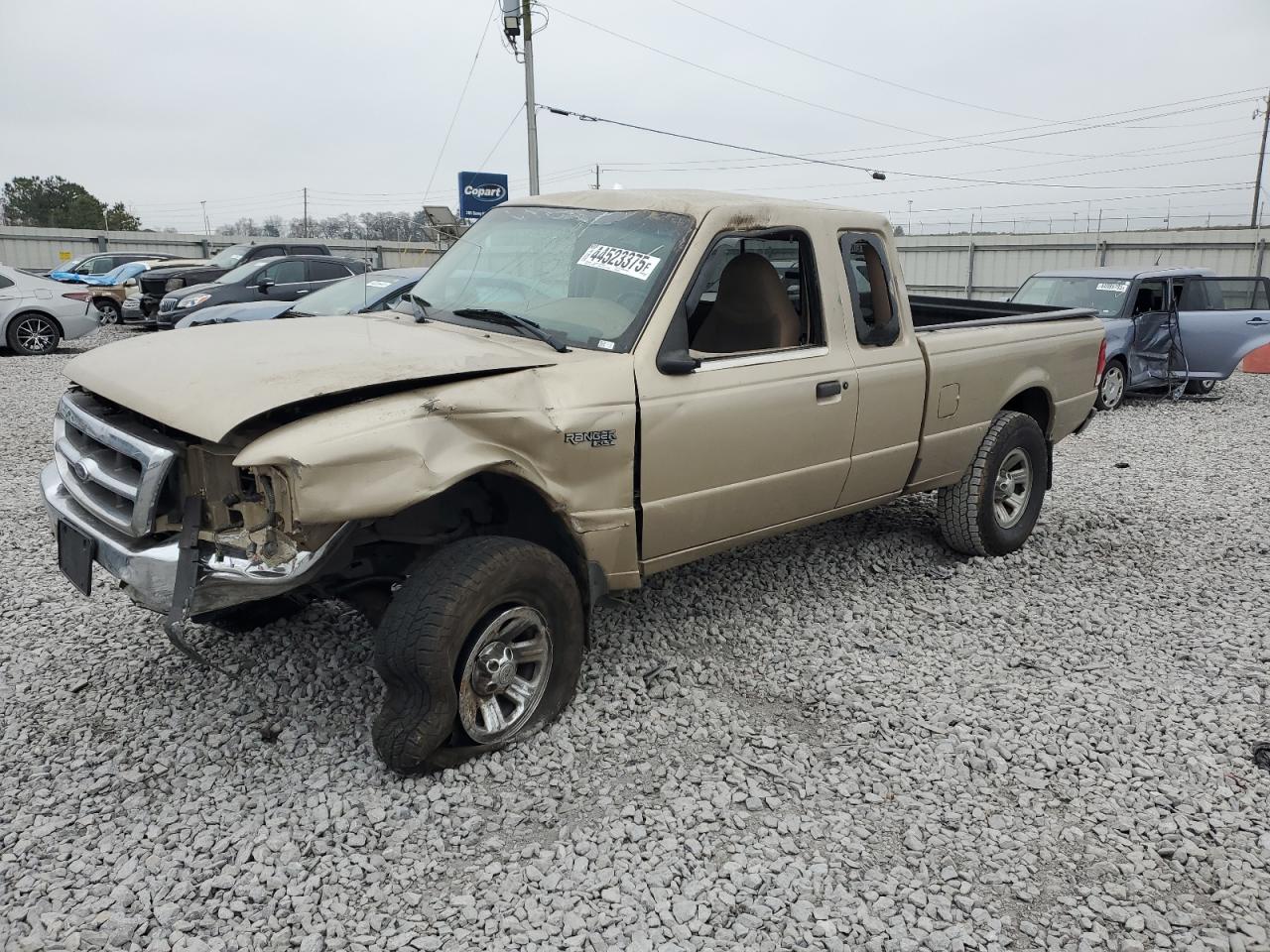 2000 Ford Ranger Super Cab იყიდება Hueytown-ში, AL - Frame Damage