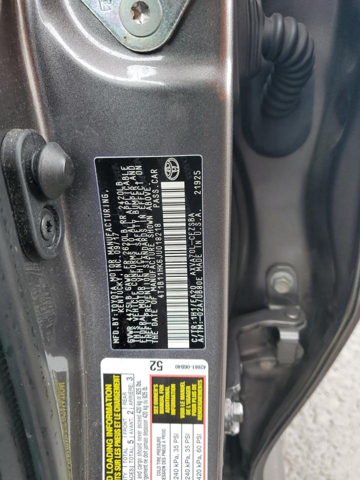 2018 Toyota Camry - Image 12