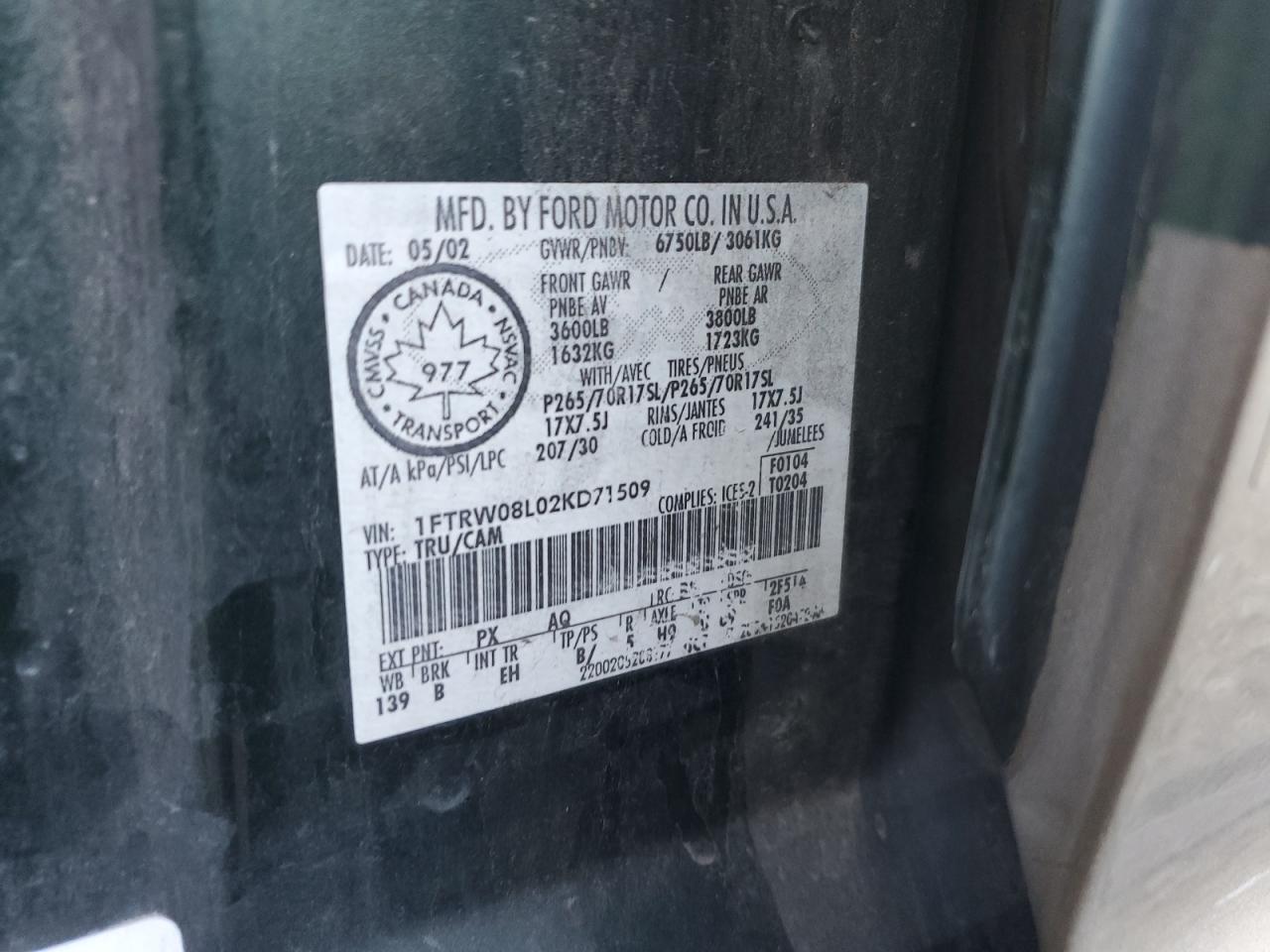 2002 Ford F-150 - Image 12
