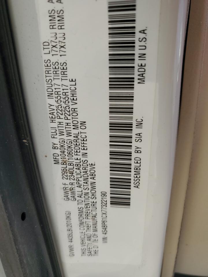 2007 Subaru Outback - Image 12