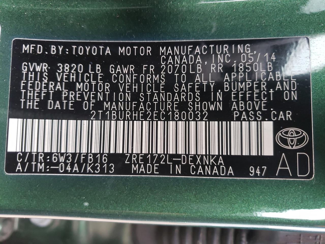 2014 Toyota Corolla - Image 15