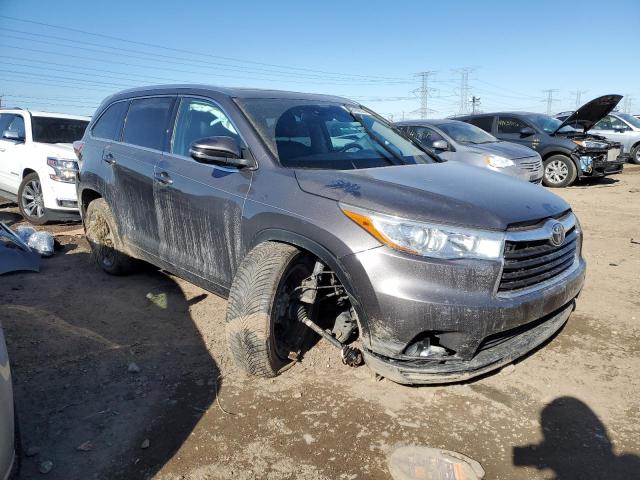  TOYOTA HIGHLANDER 2014 Silver