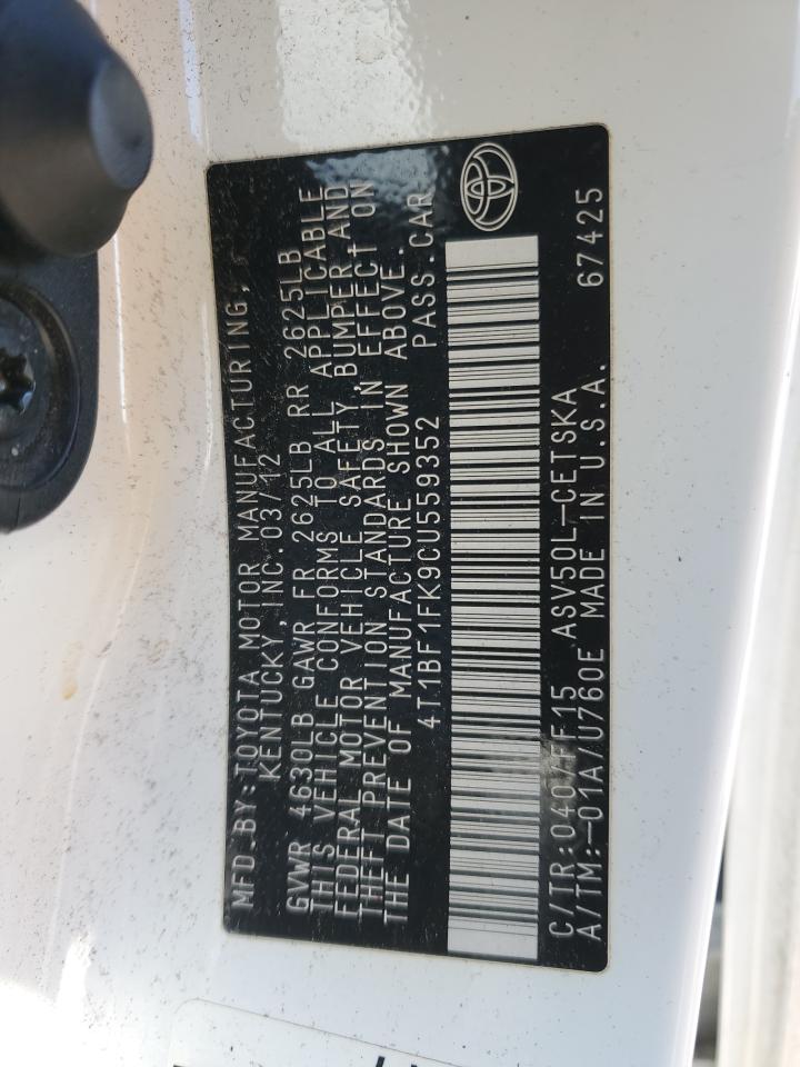2012 Toyota Camry - Image 14