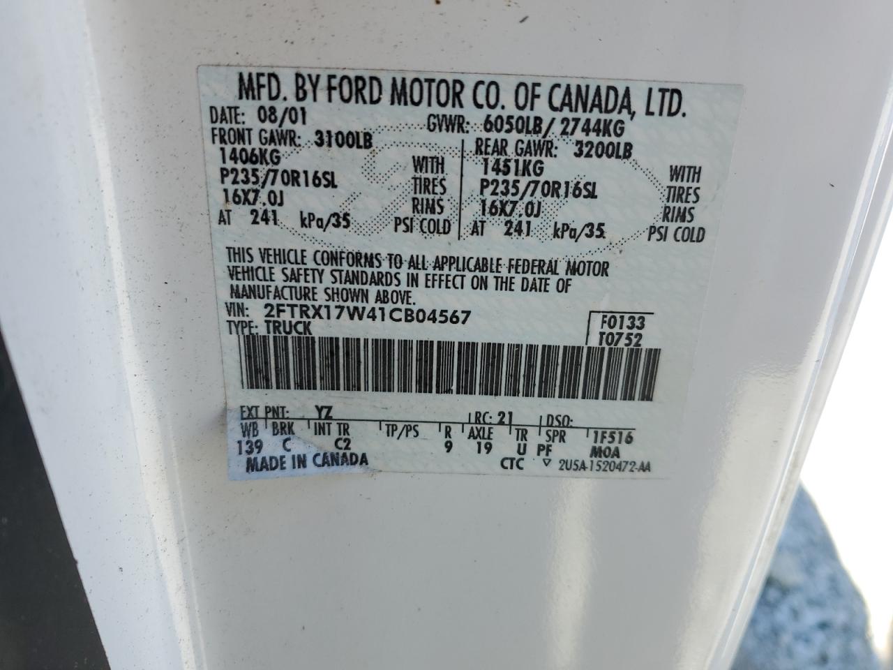 2001 Ford F-150 - Image 12