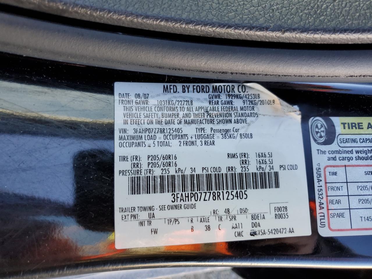 2008 Ford Fusion - Image 12
