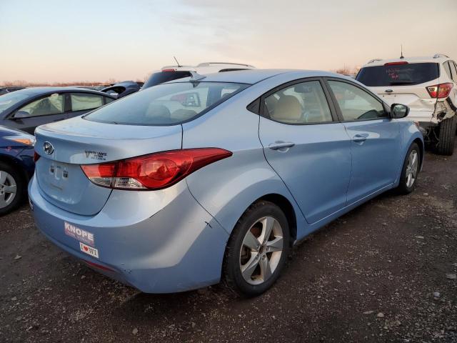 HYUNDAI ELANTRA 2012 Синій