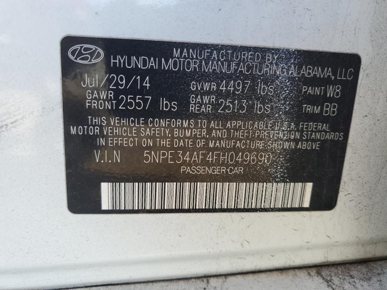 2015 Hyundai Sonata - Image 12