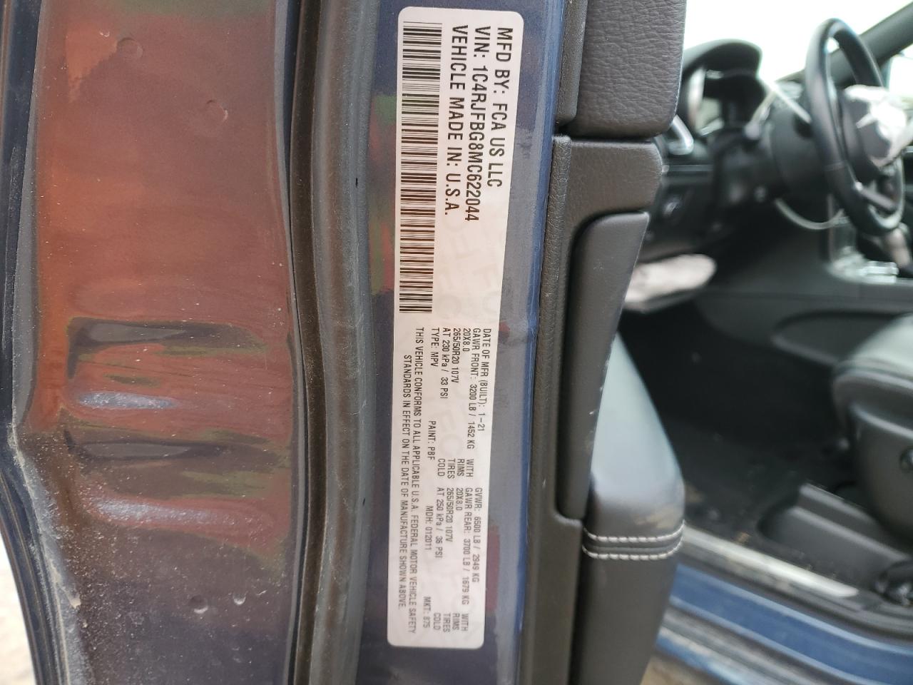2021 Jeep Grand Cherokee - Image 12