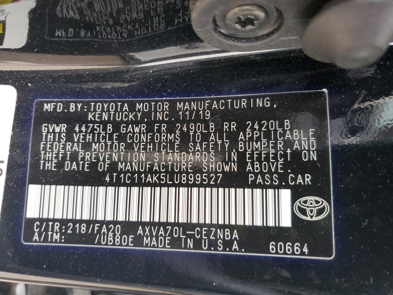 2020 Toyota Camry - Image 13