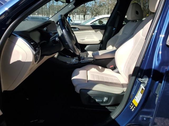  BMW X3 2020 Blue