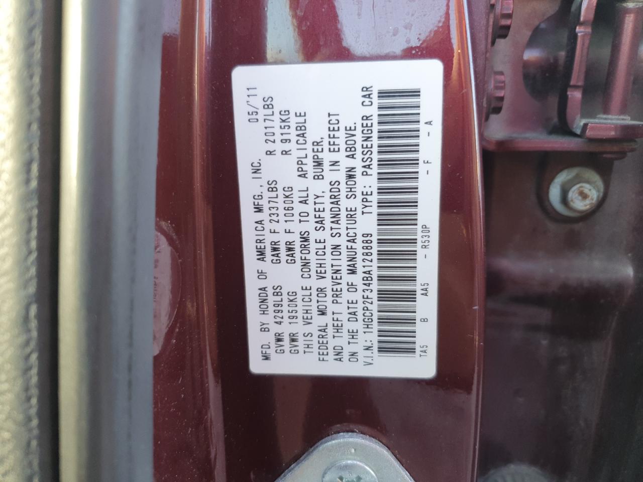 2011 Honda Accord - Image 12