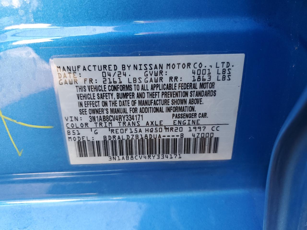 2024 Nissan Sentra - Image 12