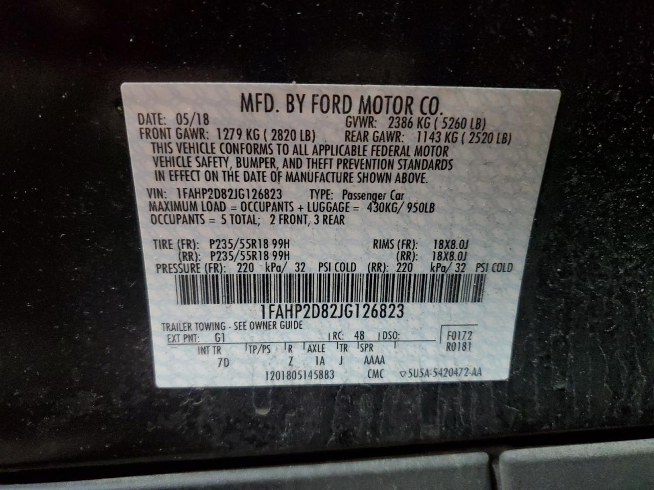 2018 Ford Taurus - Image 13