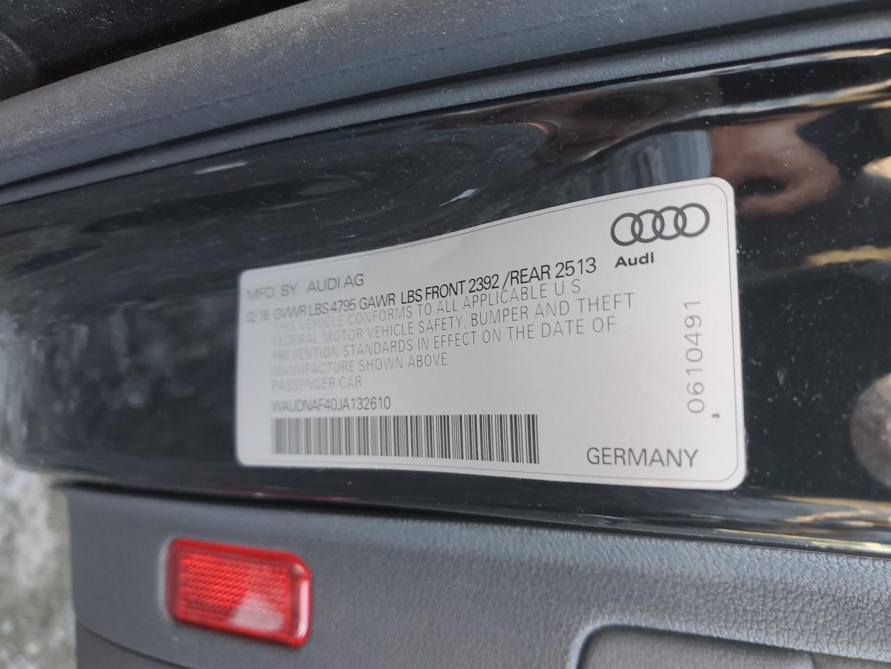 2018 Audi A4 - Image 12