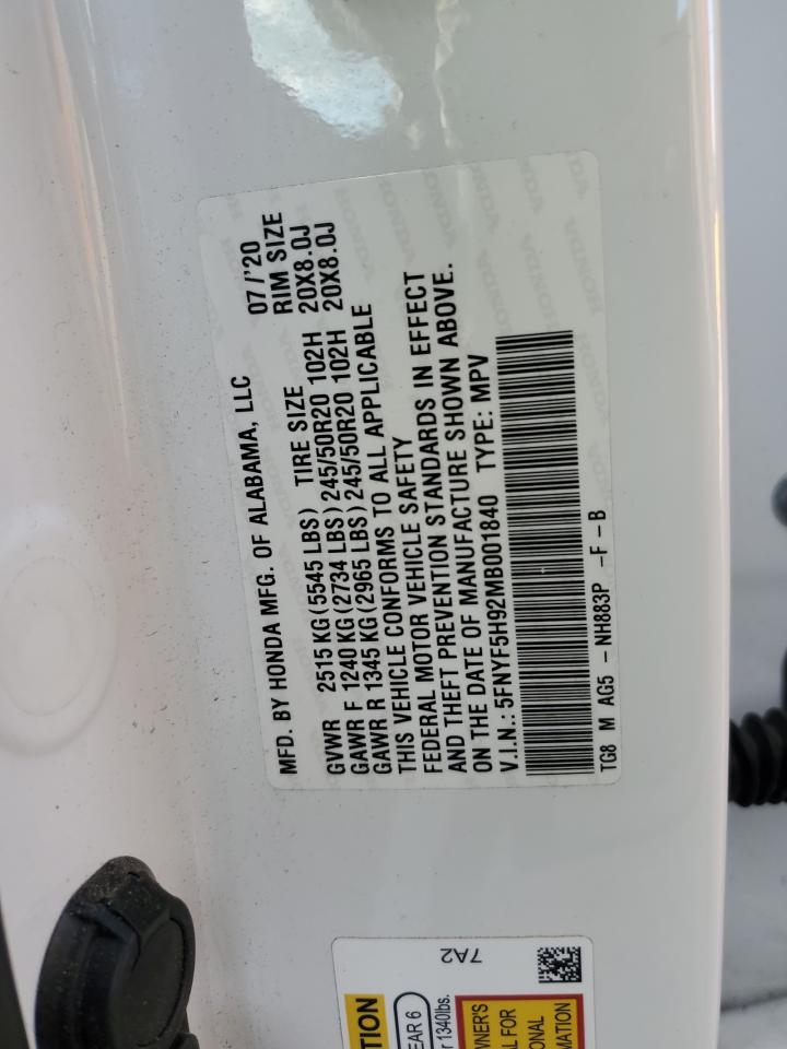 2021 Honda Pilot - Image 14