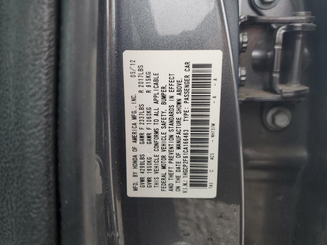 2012 Honda Accord - Image 13