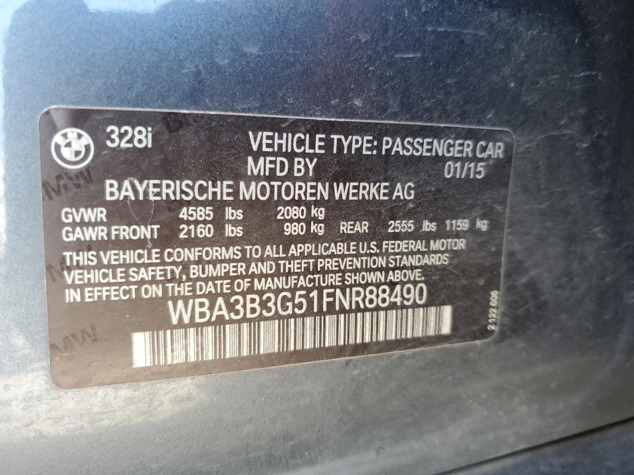 2015 BMW 3er - Image 13