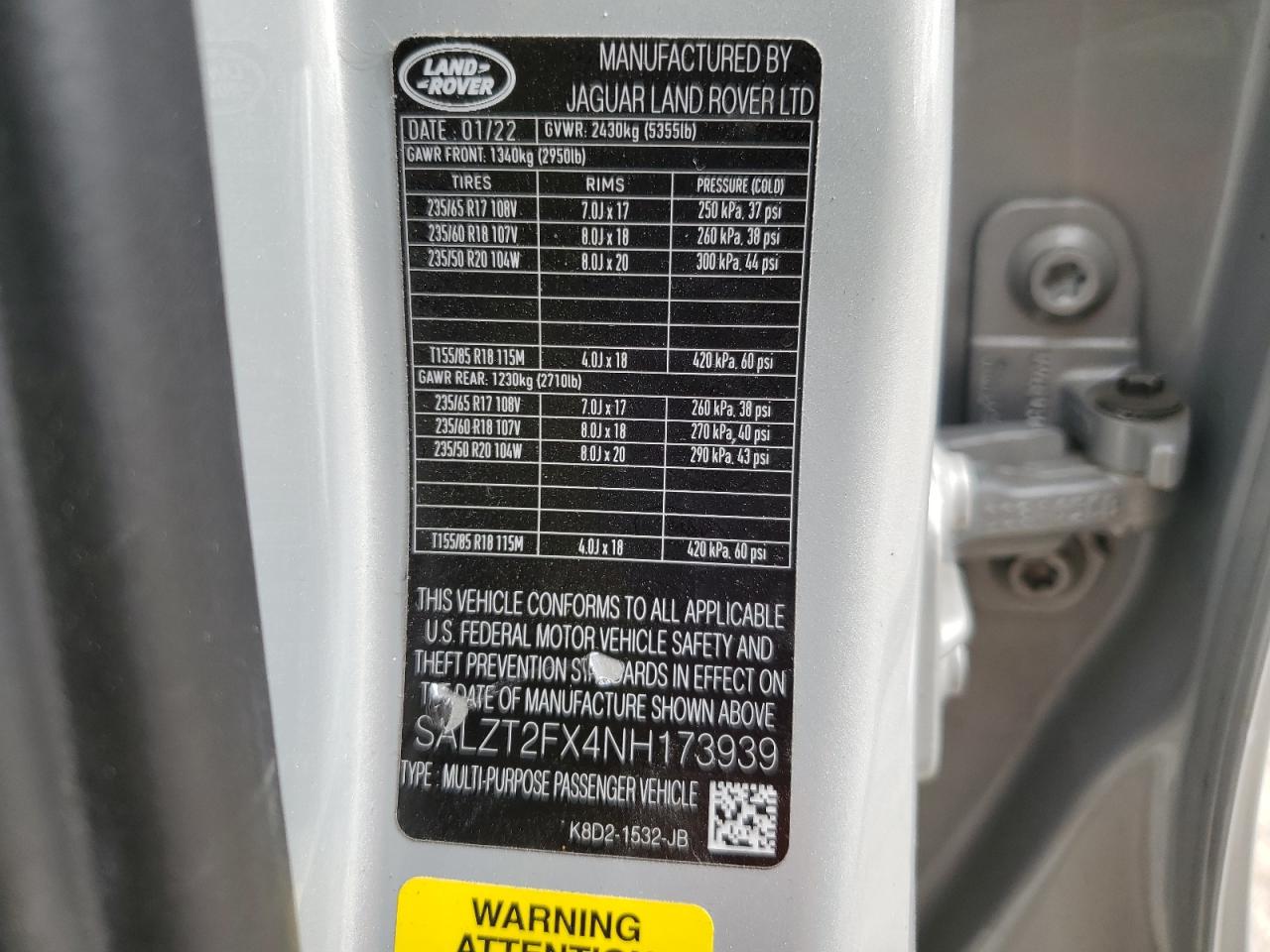 2022 Land Rover Range Rover - Image 13