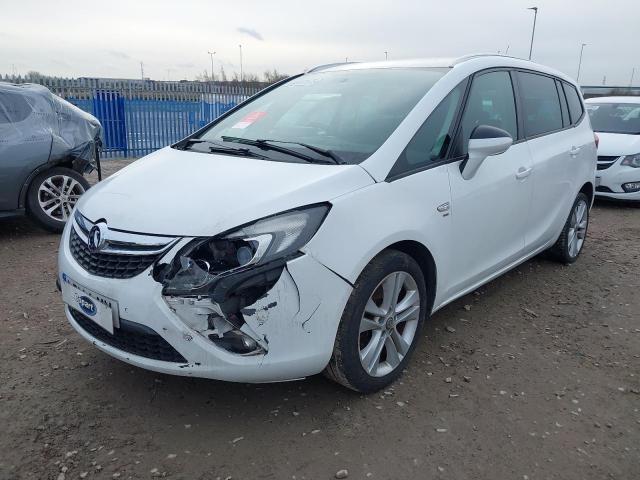 2014 VAUXHALL ZAFIRA TOU for sale at Copart CORBY