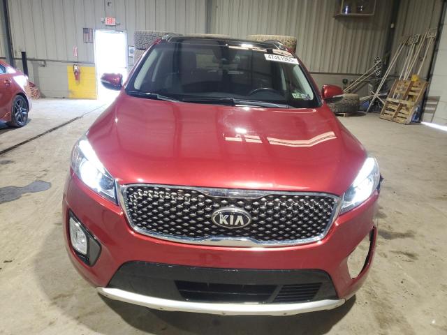  KIA SORENTO 2017 Красный