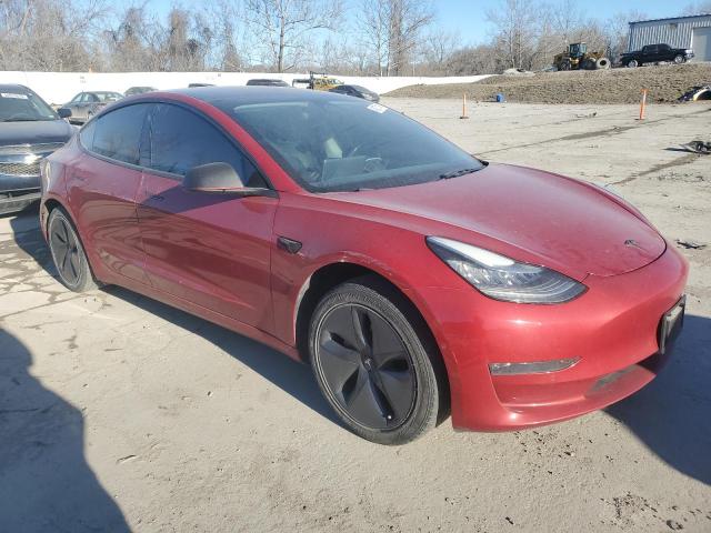  TESLA MODEL 3 2018 Красный
