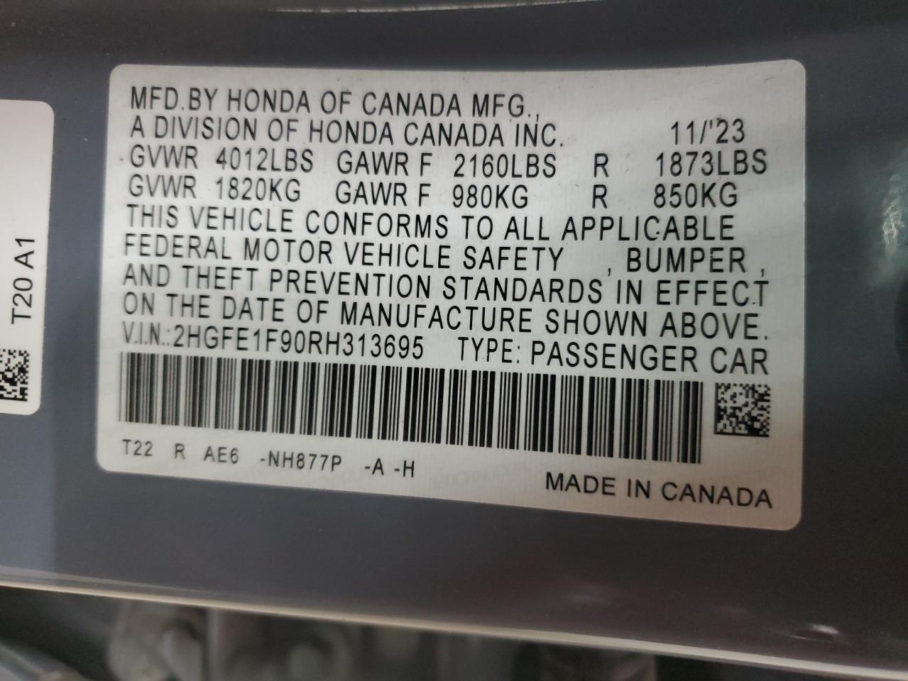 2024 Honda Civic - Image 12