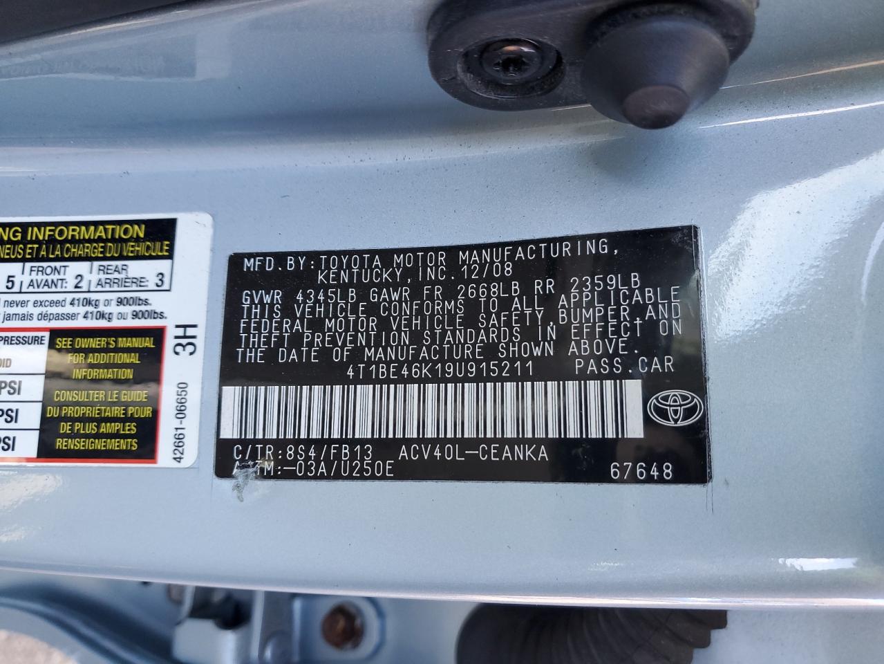 2009 Toyota Camry - Image 14