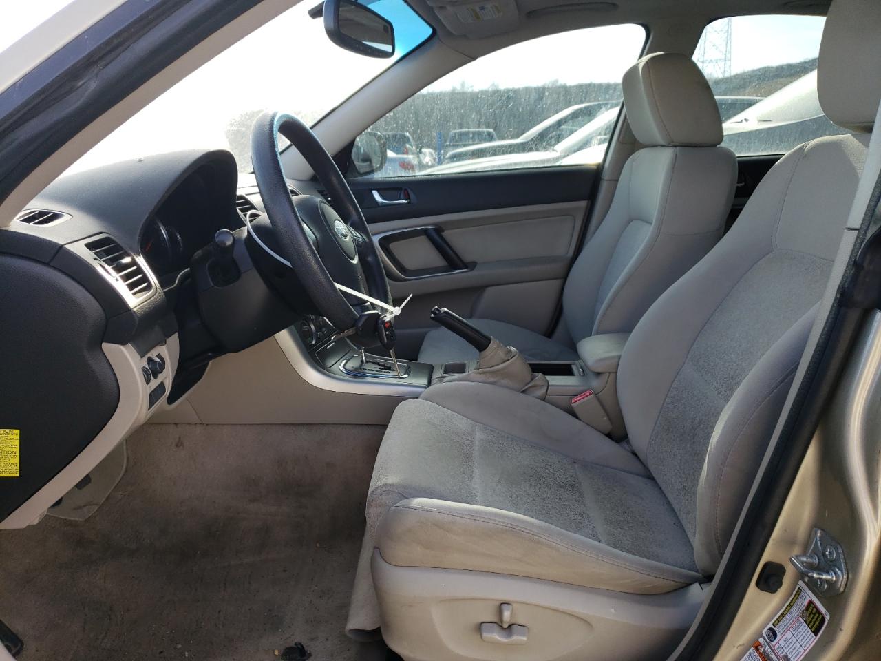 2008 Subaru Legacy 2.5I VIN: 4S3BL616587211400 Lot: 44175935