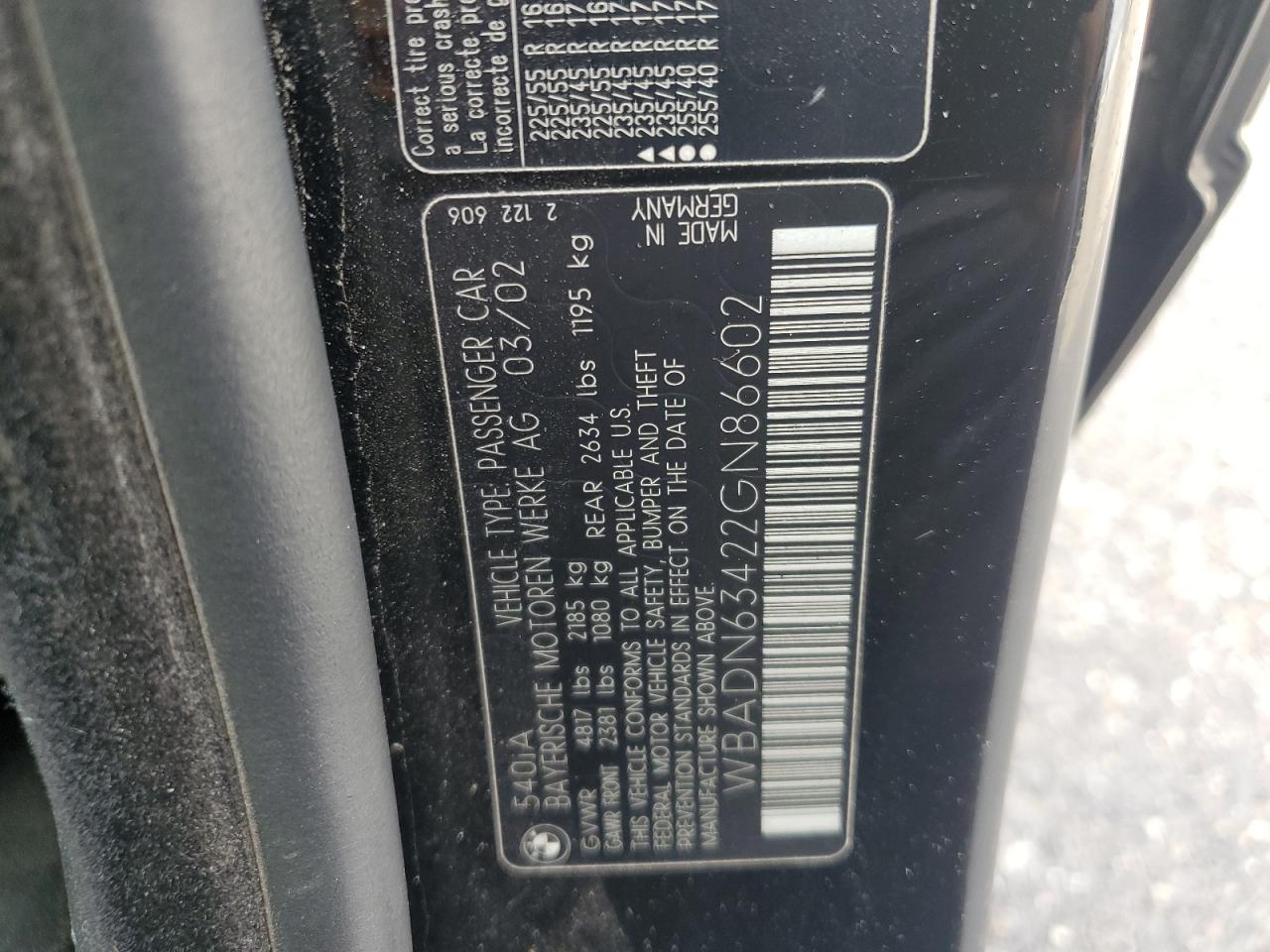 2002 BMW 5er - Image 12