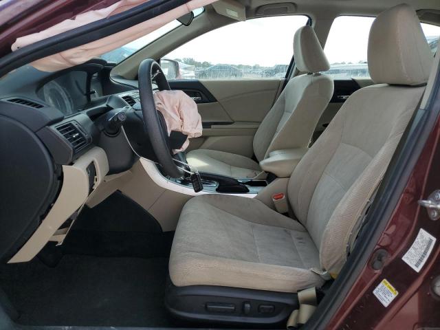 Sedans HONDA ACCORD 2014 Burgundy