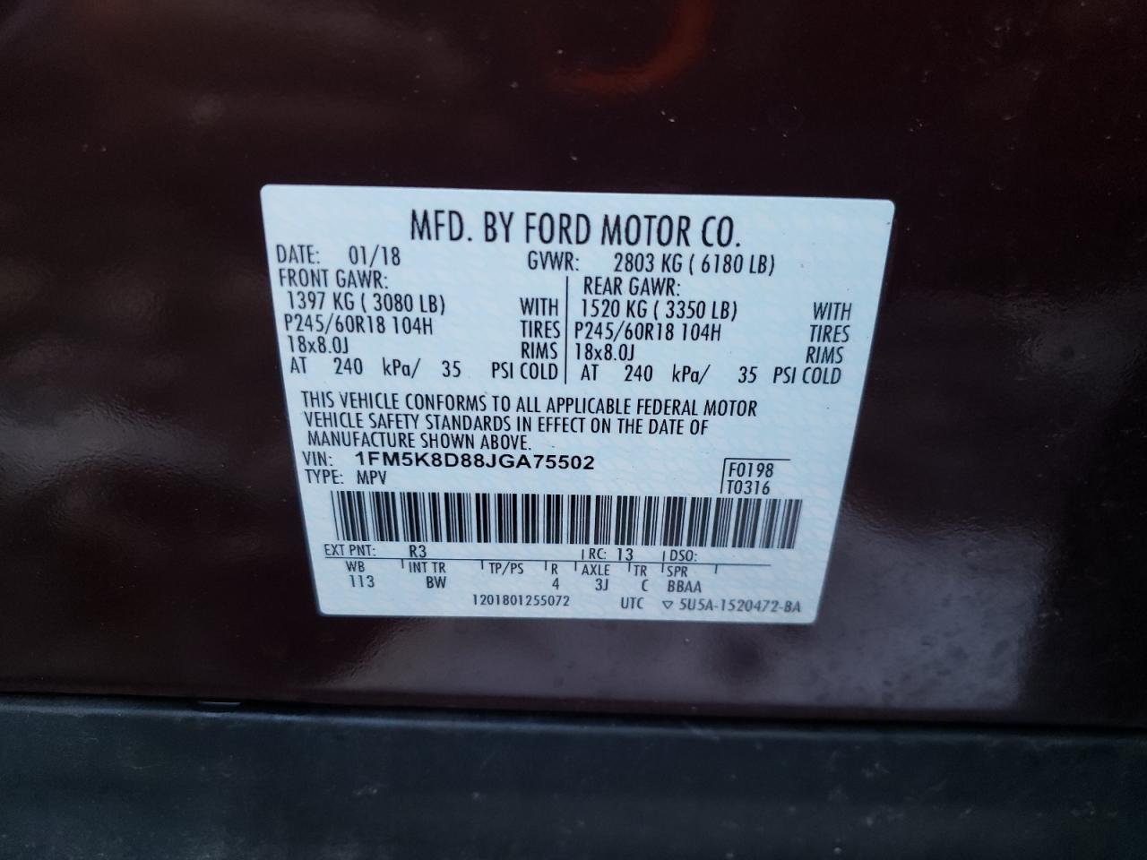 2018 Ford Explorer - Image 13