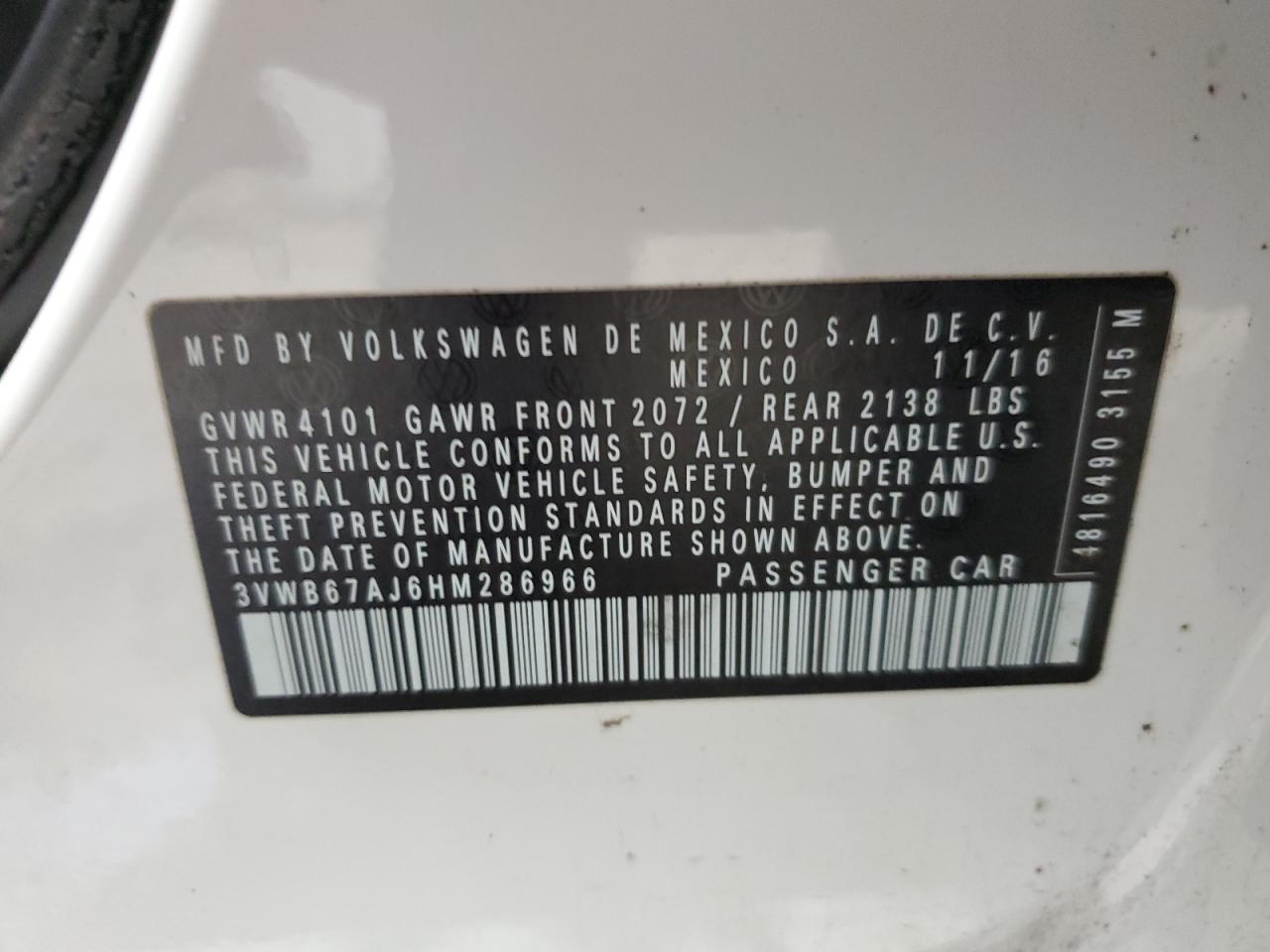 2017 Volkswagen Jetta - Image 12