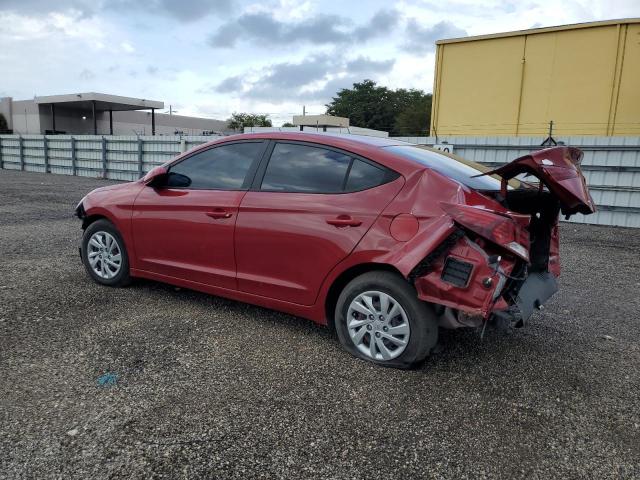  HYUNDAI ELANTRA 2020 Red