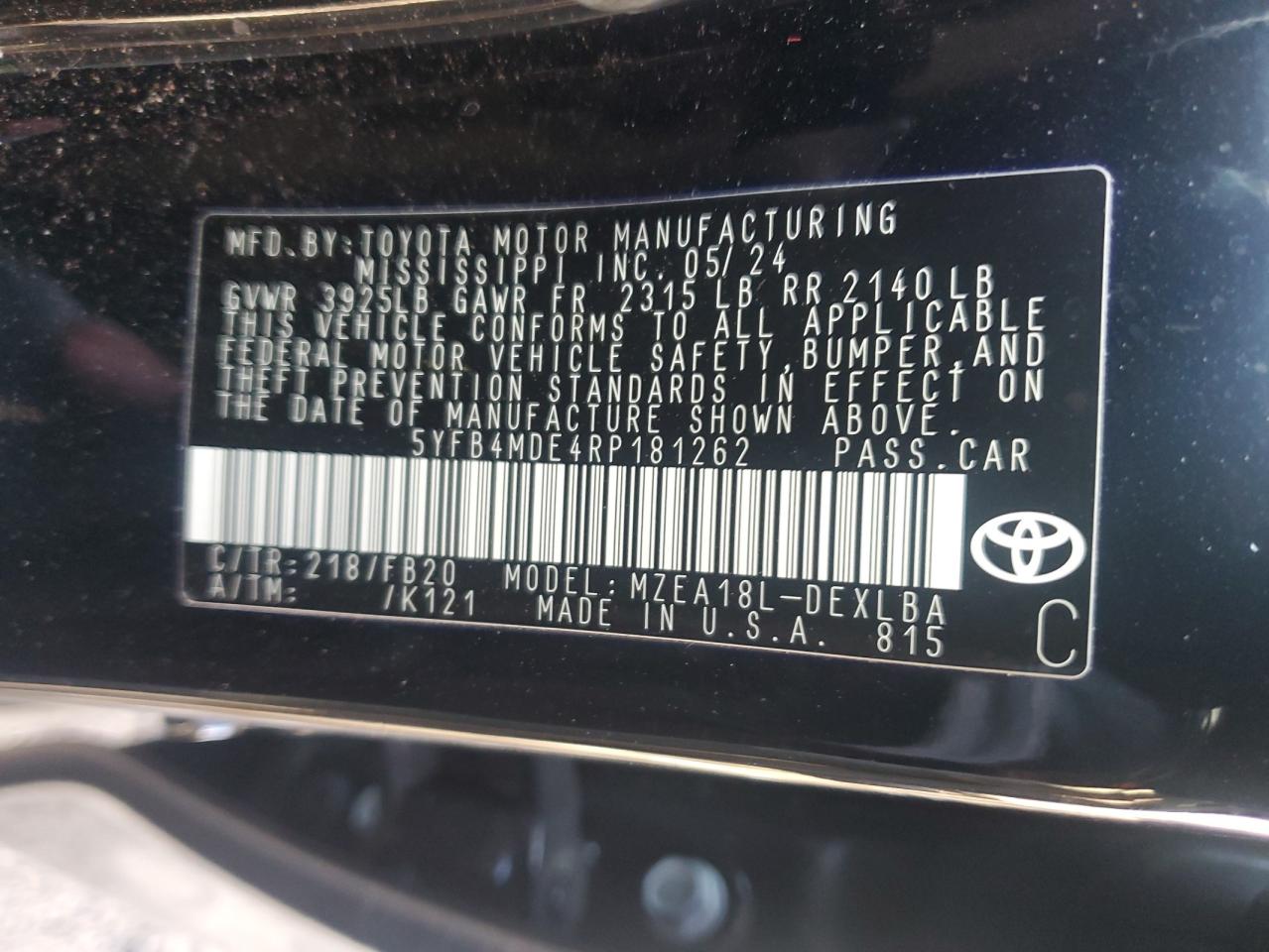 2024 Toyota Corolla - Image 13