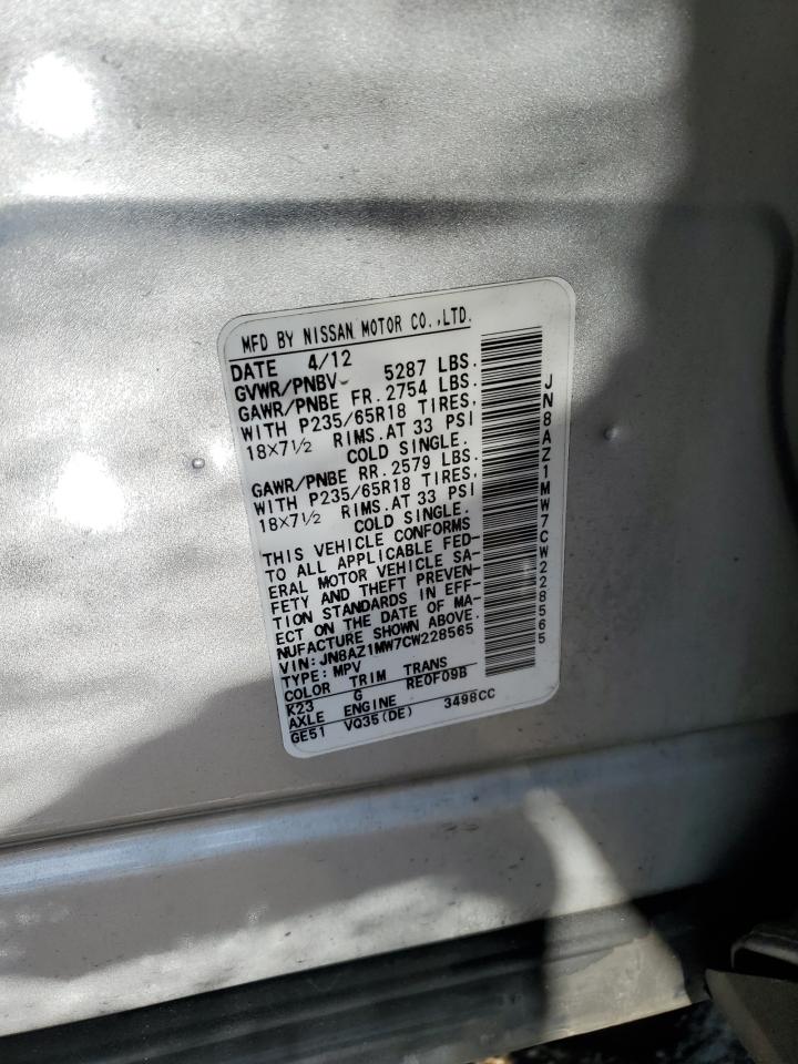 2012 Nissan Murano - Image 12