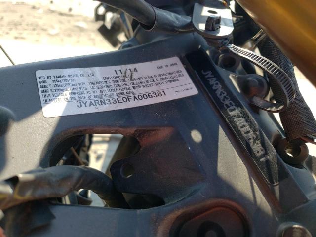2015 YAMAHA FZ09 