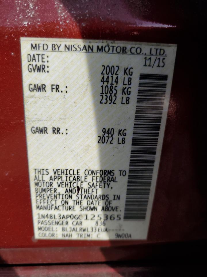 2016 Nissan Altima - Image 13