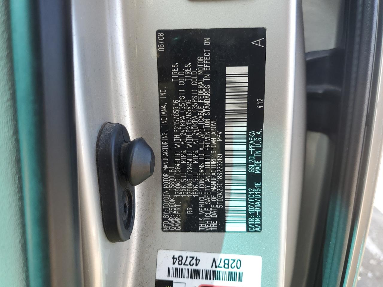 2008 Toyota Sienna - Image 14