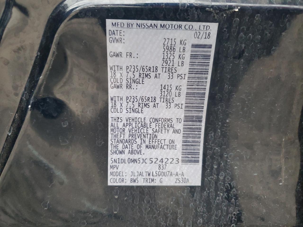 2018 Infiniti QX60 - Image 15