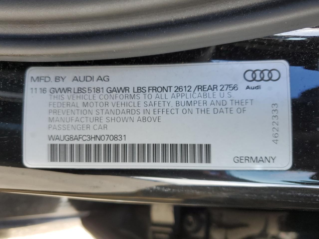 2017 Audi A6 - Image 12