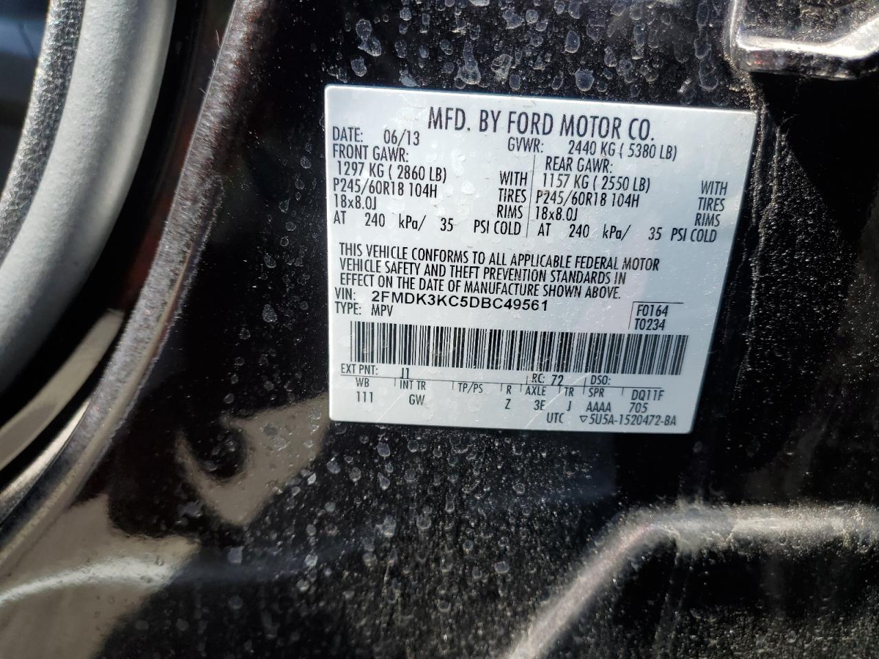 2013 Ford Edge - Image 13