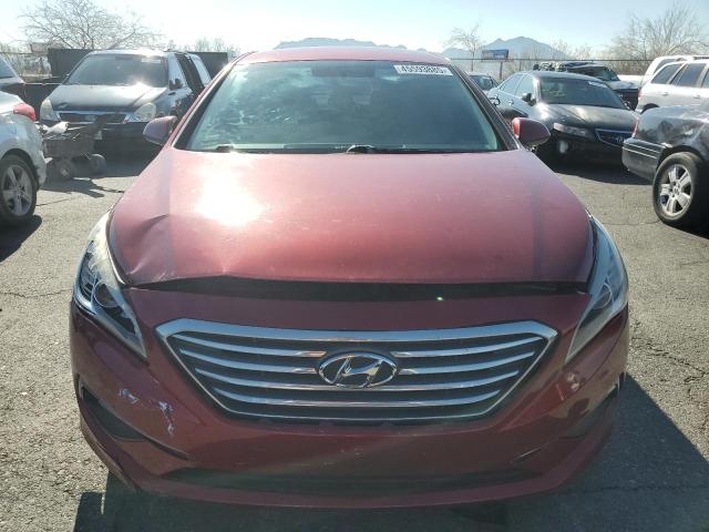  HYUNDAI SONATA 2015 Красный